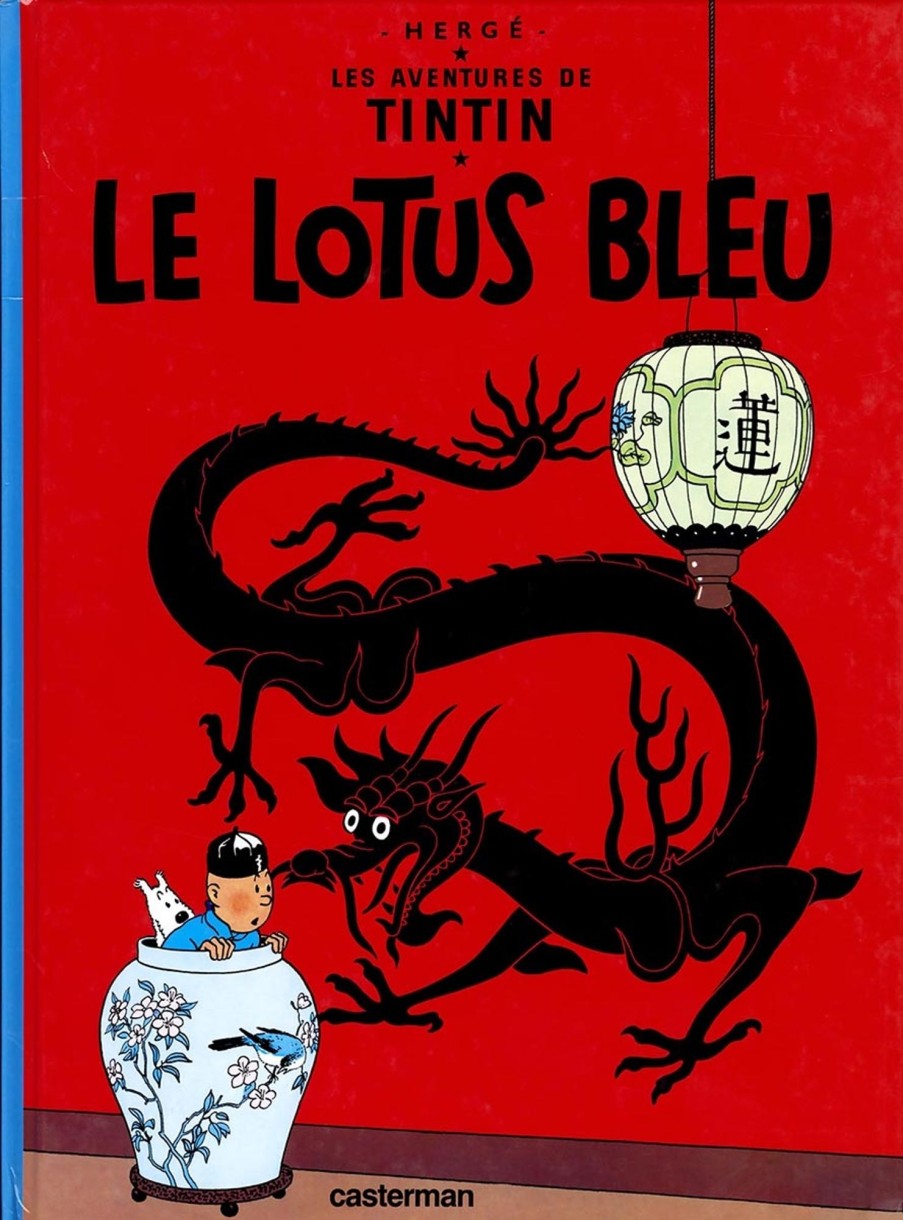 Livres - Papeterie Tintin | 05. Le Lotus Bleu