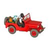 Figurines - Objets Tintin | Voiture Tintin N°6-La Jeep Rouge