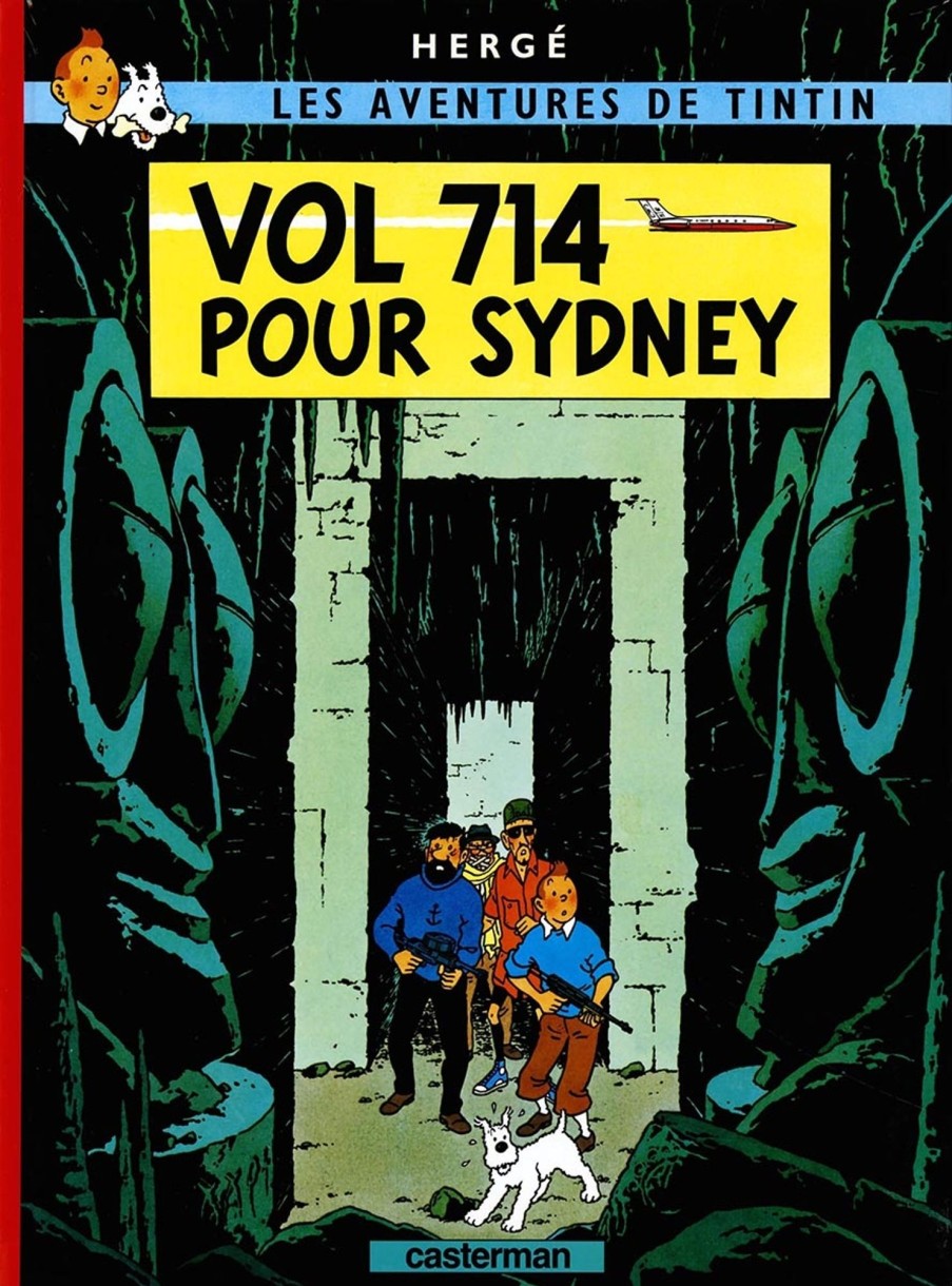 Livres - Papeterie Tintin | 22. Vol 714 Pour Sydney