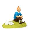 Figurines - Objets Tintin | Tintin Assis Dans L'Herbe