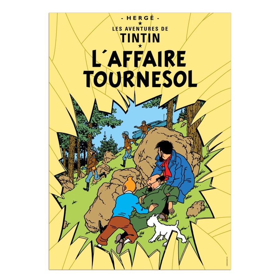 Mode - Maison Tintin | Poster-L'Affaire Tournesol