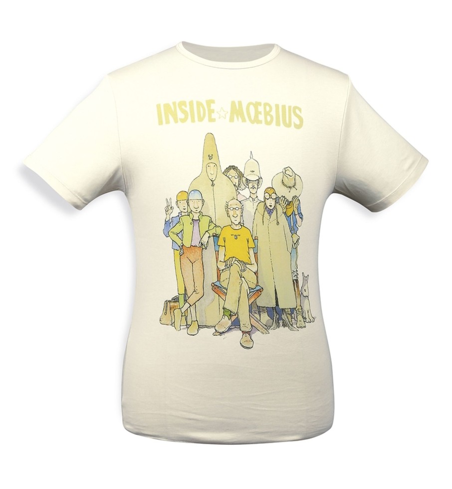 Les Invites De Tintin Mœbius | Moebius T-Shirt Tribu Ecru