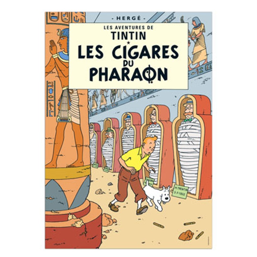 Mode - Maison Tintin | Poster-Les Cigares Du Pharaon