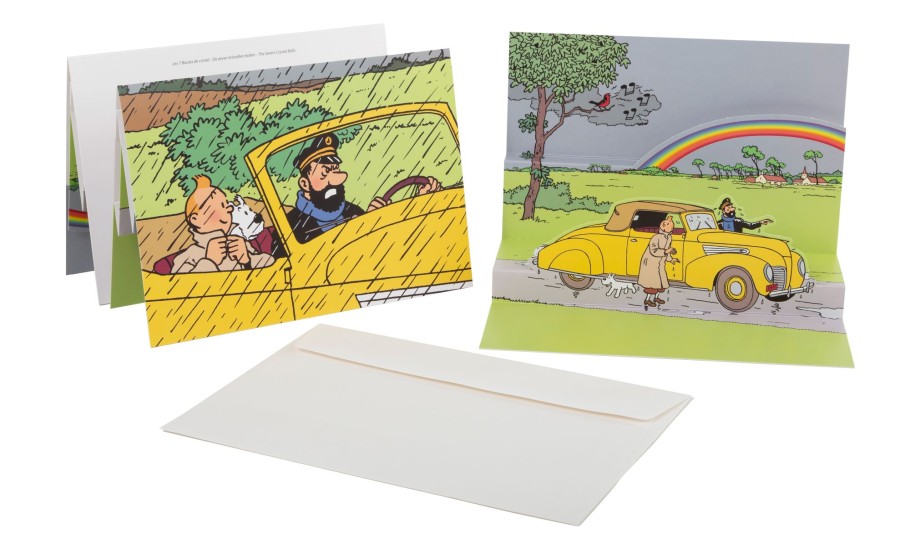 Livres - Papeterie Tintin | Carte Postale Tintin-La Decapotable Haddock