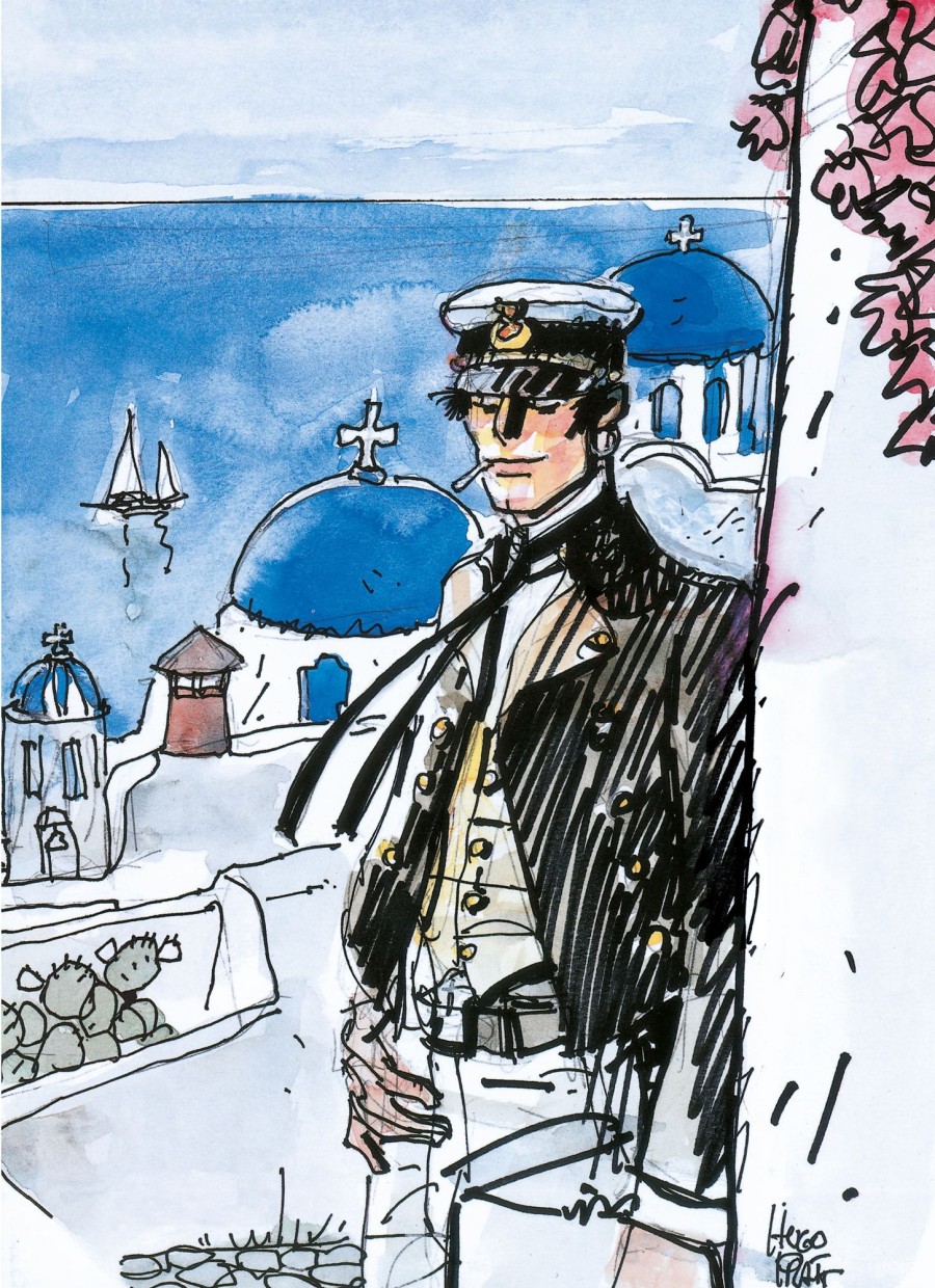 Les Invites De Tintin Corto Maltese | Corto Maltese-Chemise Plastique Grece