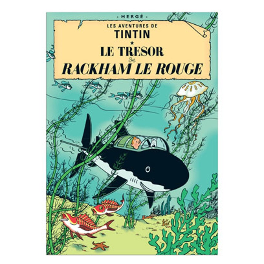 Mode - Maison Tintin | Poster-Le Tresor De Rackham Le Rouge