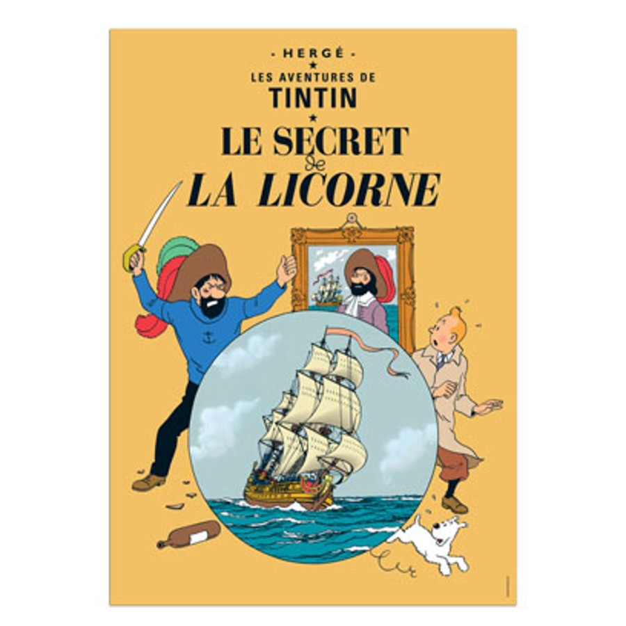 Mode - Maison Tintin | Poster-Le Secret De La Licorne