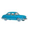 Figurines - Objets Tintin | Voiture Tintin N°30-Le Taxi Panhard Dyna Z